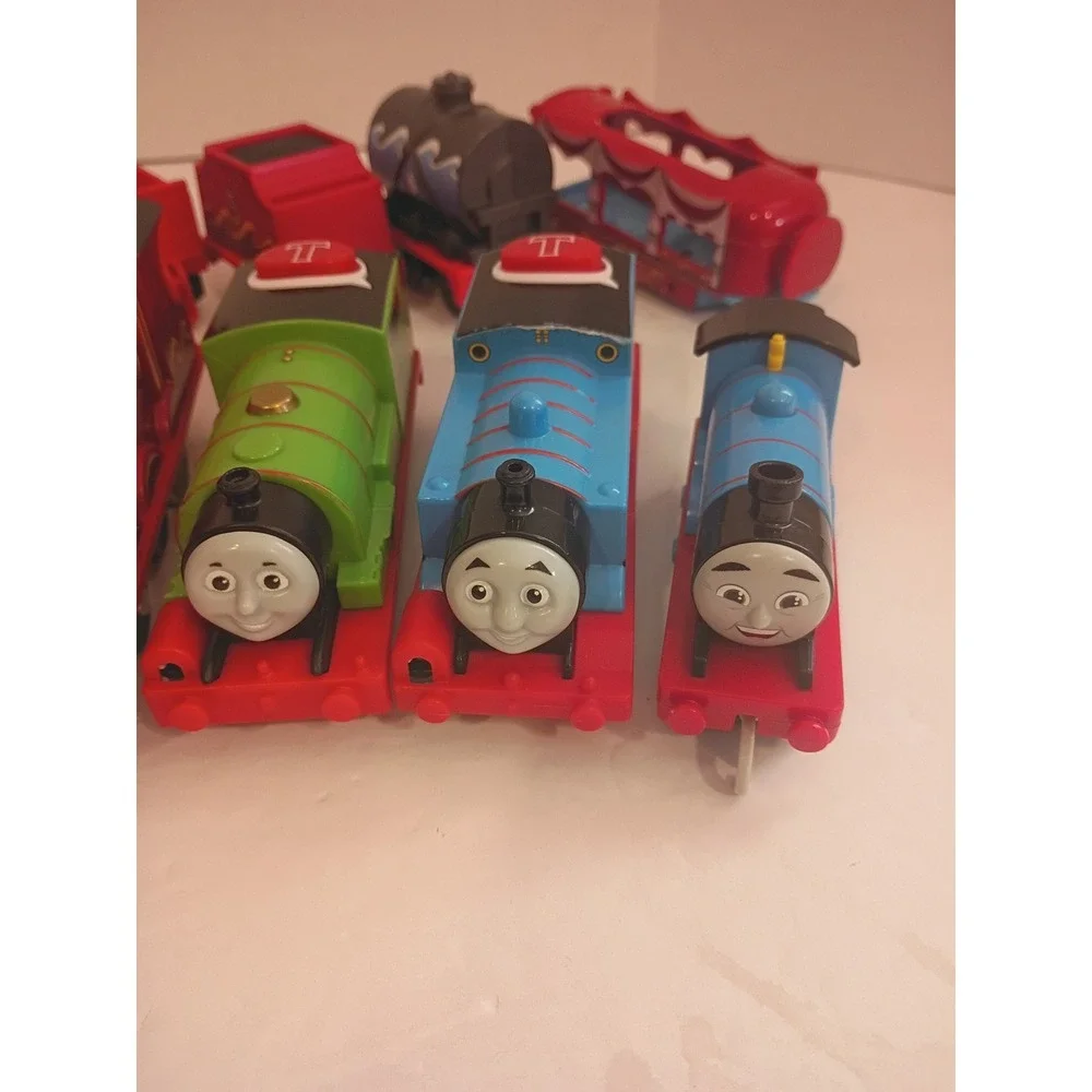 Thomas & Friends TrackMaster Motorized Train Lot Thomas Percy James 10pc Set